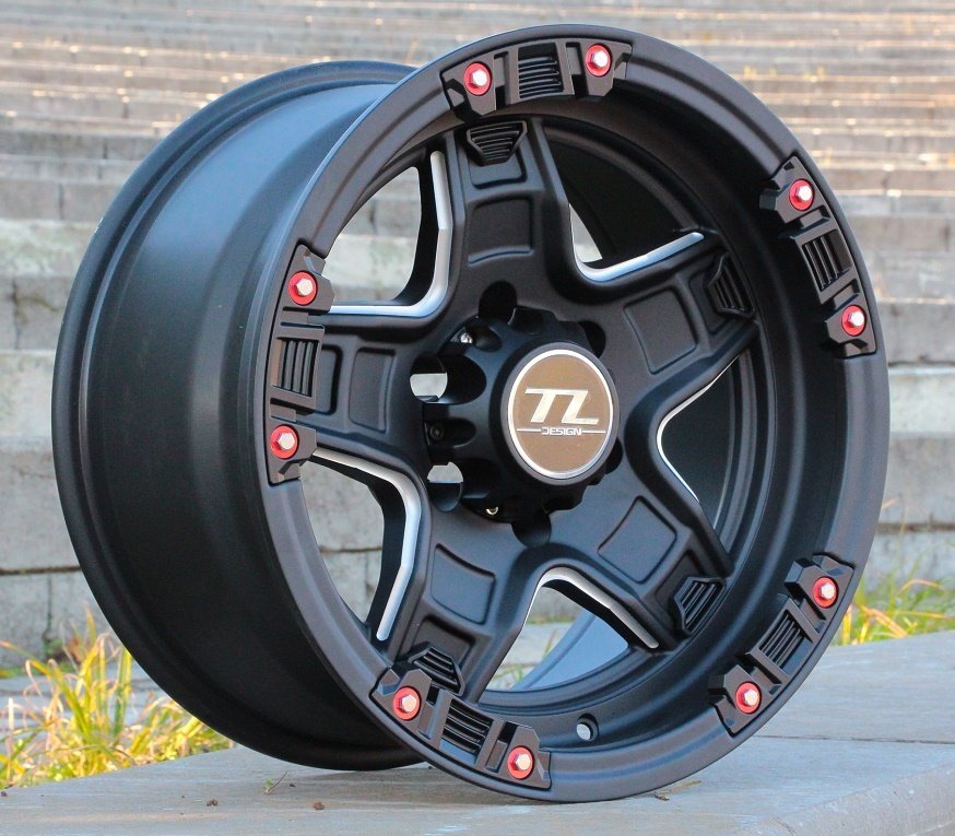 TLD 5664 16X8.0 6X114.3 ET0 Matte Black