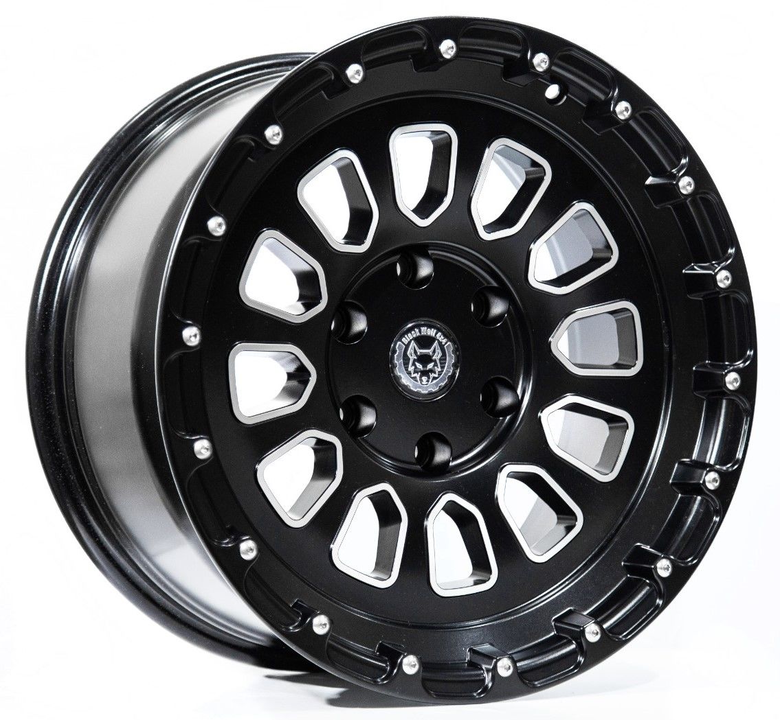 Black Wolf 571 18X9.0 5X127 ET0 MB