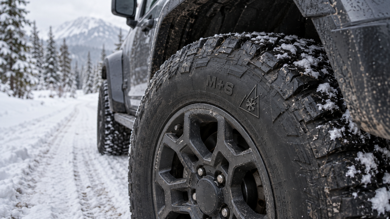 Off-road lastikler kışın kullanılır mı? 3PMSF ve M+S işaretleri ne anlama gelir?