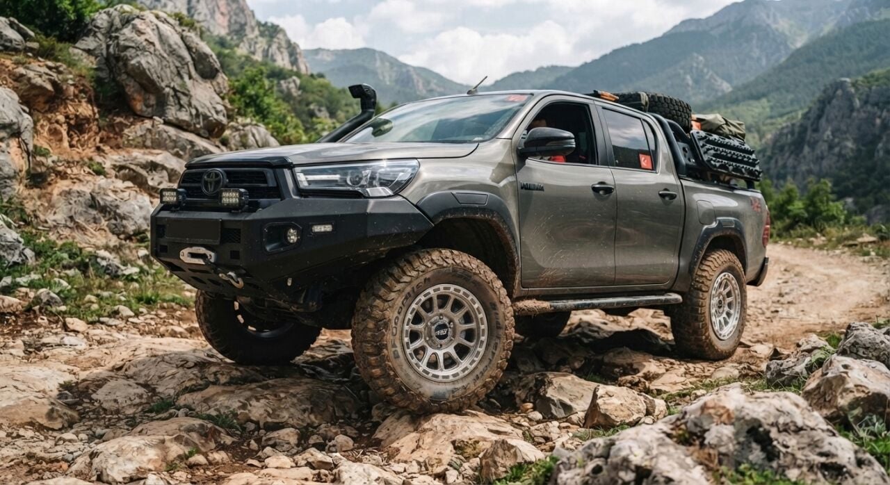 Toyota Hilux Lastik ve Jant Ebadı Rehberi: Orijinalden Off-Road'a