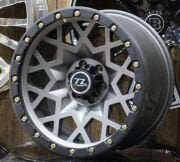 Tailong 1467 17X9.0 6X114.3 ET0 French Grey / Matte Black
