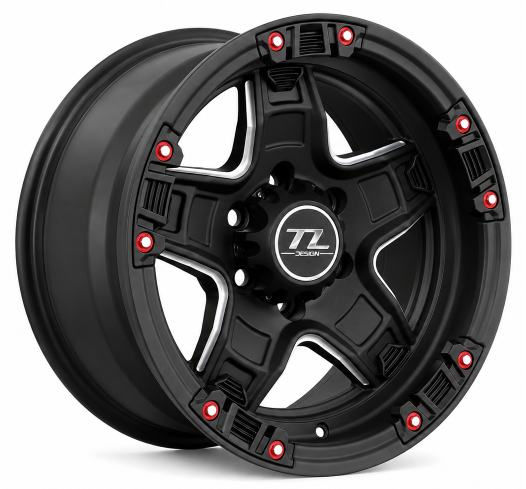 Tailong 5664 16X8.0 6X114.3 ET0 Matte Black