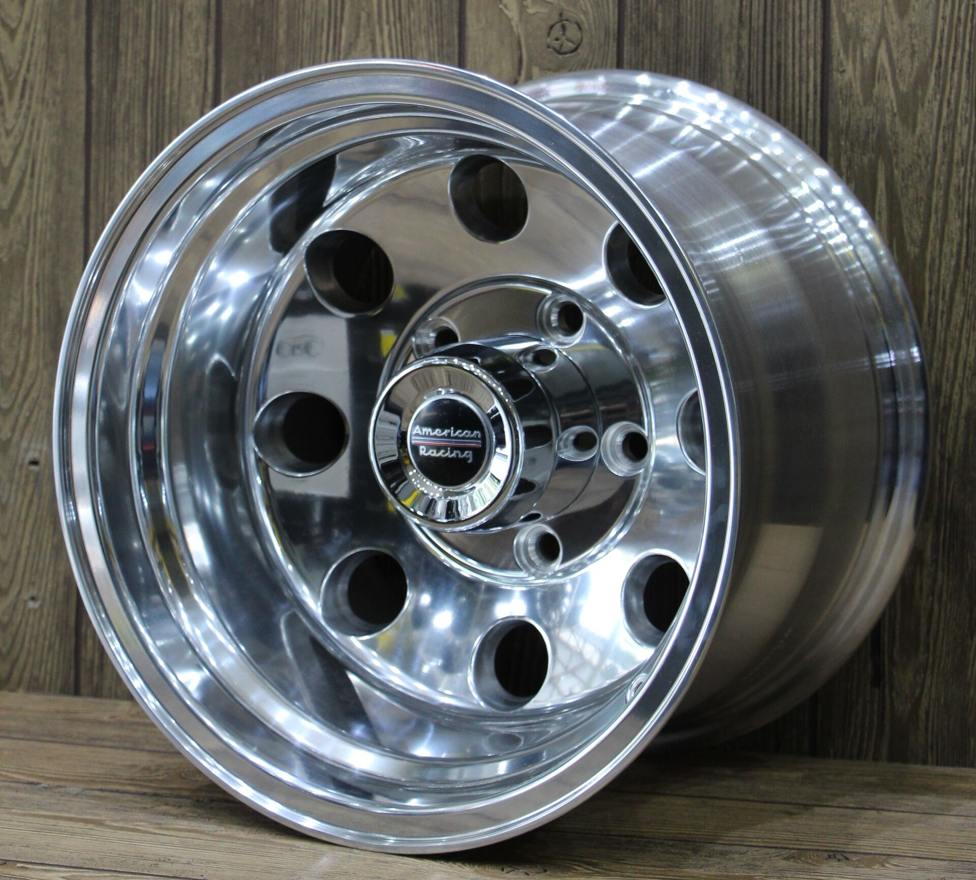 American Racing AR172 15X10 5X139.7 ET-43 Polished