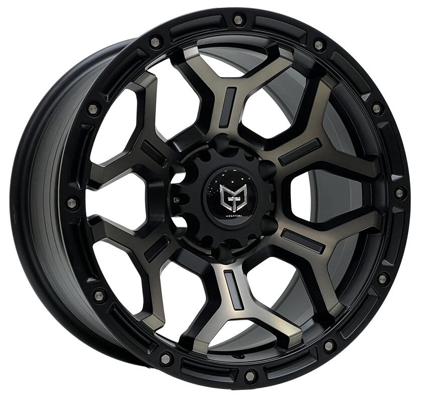 Tork  2860  20X9.0 6X139.7 ET0 1 Matte Bronze  / Black Lip
