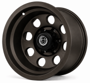 Black Wolf 157 15X10 6X139.7 ET-44 Mat Bronz