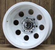 Black Wolf 157 15X10 6X139.7 ET-44 Beyaz