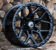 Black Wolf 424 20X9.0 6X139.7 ET0 Black