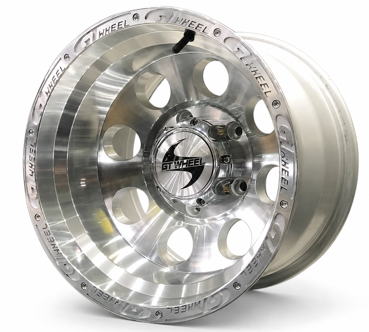 GT Wheels 531 15X10 5X114.3 ET-44 Silver Polished