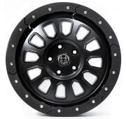 Black Wolf 571 VAN 18X8.0 6X130 ET+45 Matte Black ( Kenar Korumalı)
