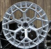 Black Wolf 5672 20X9.0 6X139.7 ET+15 Silver