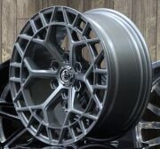 Black Wolf 5672 20X9.0 6X139.7 ET+15 Matte Grey