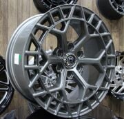 Black Wolf 5672 20X9.0 6X139.7 ET+15 Matte Grey