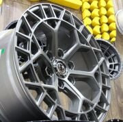 Black Wolf 5672 20X9.0 6X139.7 ET+15 Matte Grey