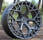 Black Wolf 5672 20X9.0 6X139.7 ET+15 Matte Grey