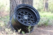 Black Wolf 2058 17X10 6X139.7  ET-15 Matte Black