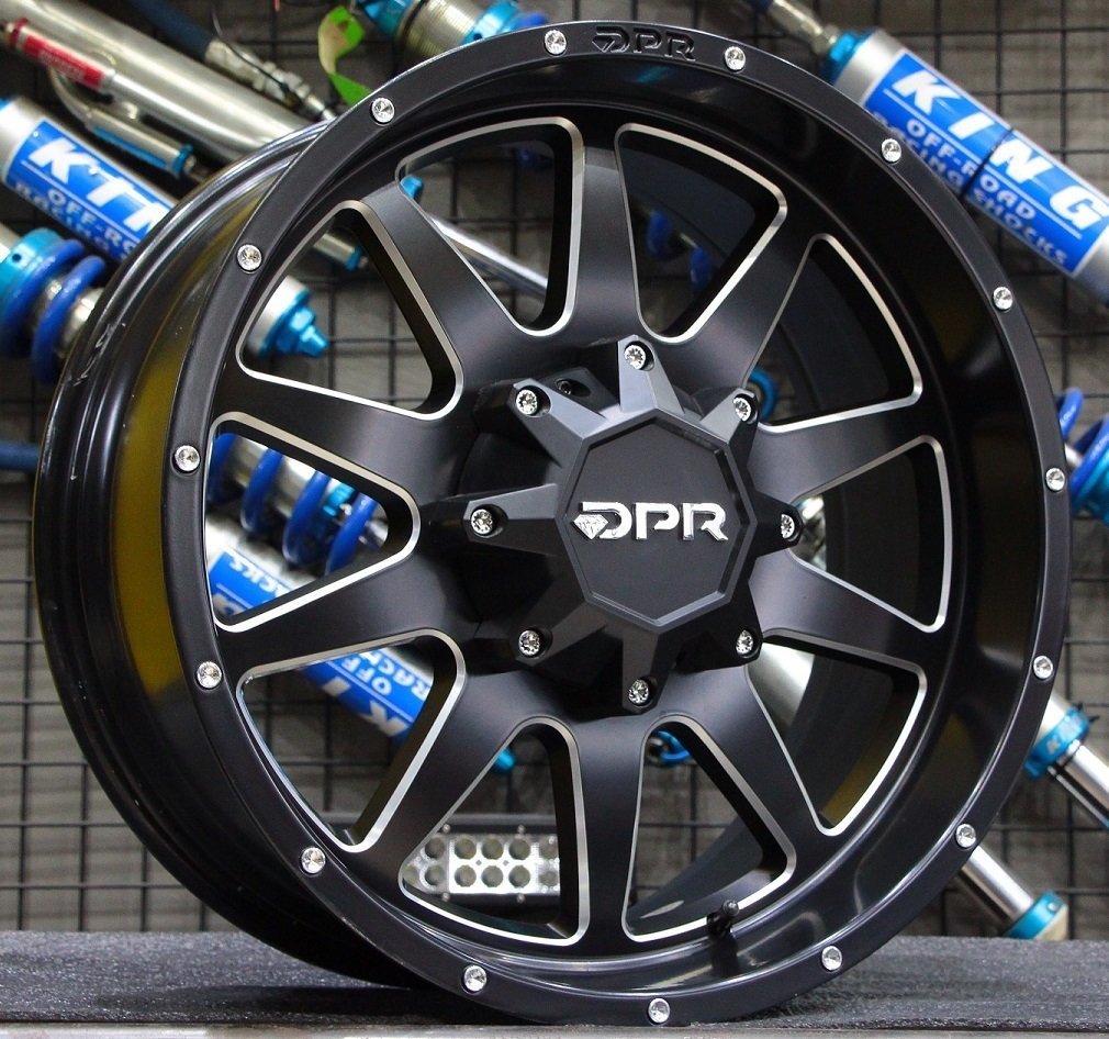 DPR 1053 18X9.0  6X139.7 ET +10 Matte Black