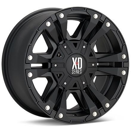 KMC Wheels XD822 20X9.0 8X165.1 ET 0 Matt Black