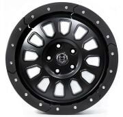 Black Wolf 571 VAN 18X8.0 5X130 ET+55 Matte Black ( Kenar Korumalı)
