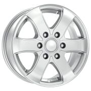 DY 556 16X7.0 6X130 ET+50 Silver