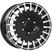 DY 1956 16X7.0 6X130 ET+50  Black/Diomand