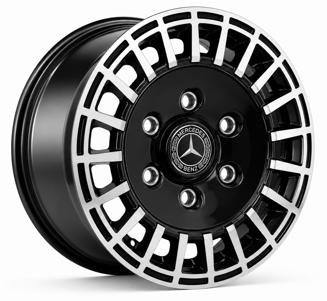 DY 1956 16X7.0 6X130 ET+50 Black/Diomand