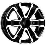 DY 1226 16X7.0 6X130 ET+45  Black/Diomand
