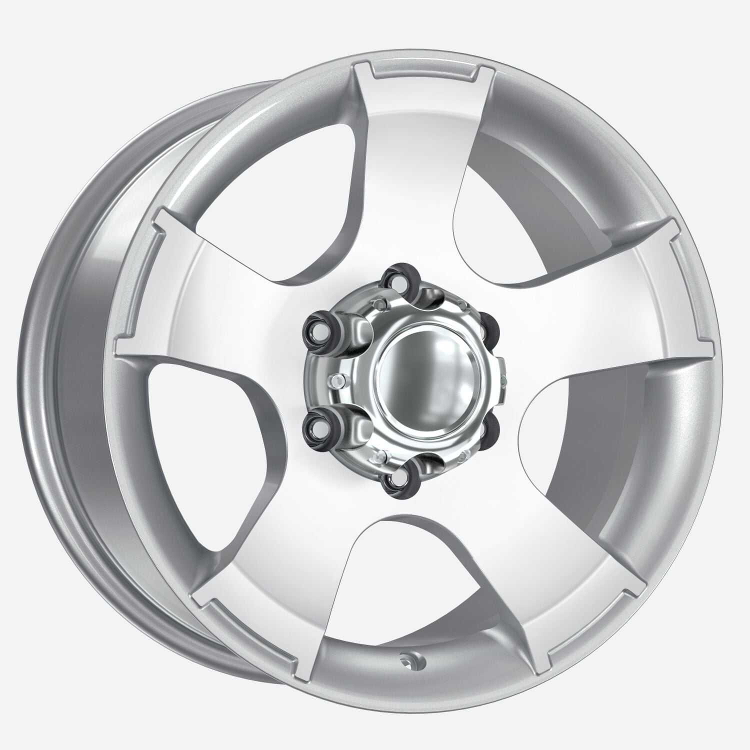 DY 366 16X8.0 6X130 ET+30 Silver