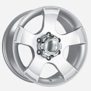 DY 366 16X8.0 6X130 ET+30 Silver