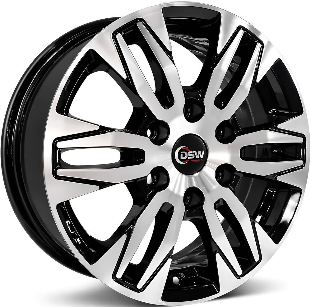DSW 585 16X6.5 6X130 ET+50  Black/Diomand