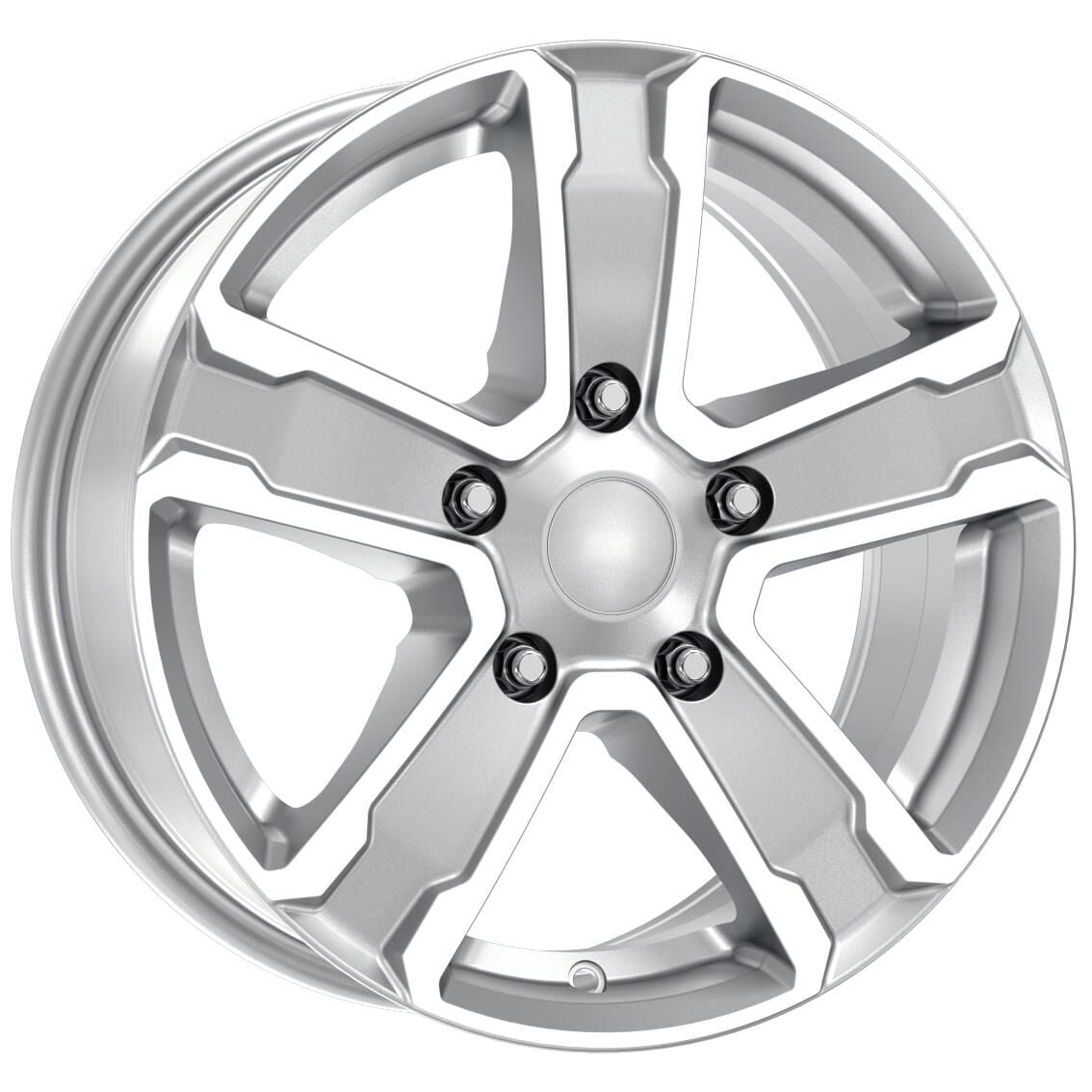 DY 1226 16X7.0 5X130 ET+50 Silver/Diomand
