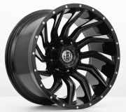 Black Wolf 1164 20X12 6X114.3 ET-44 BF/Milling