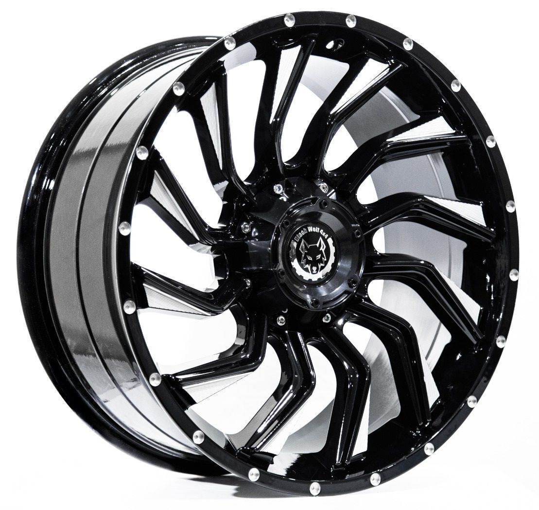 Black Wolf 1164 20X9.0 5X127 ET0 BF/Milling