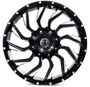 Black Wolf 1164 20X9.0 5X127 ET0 BF/Milling