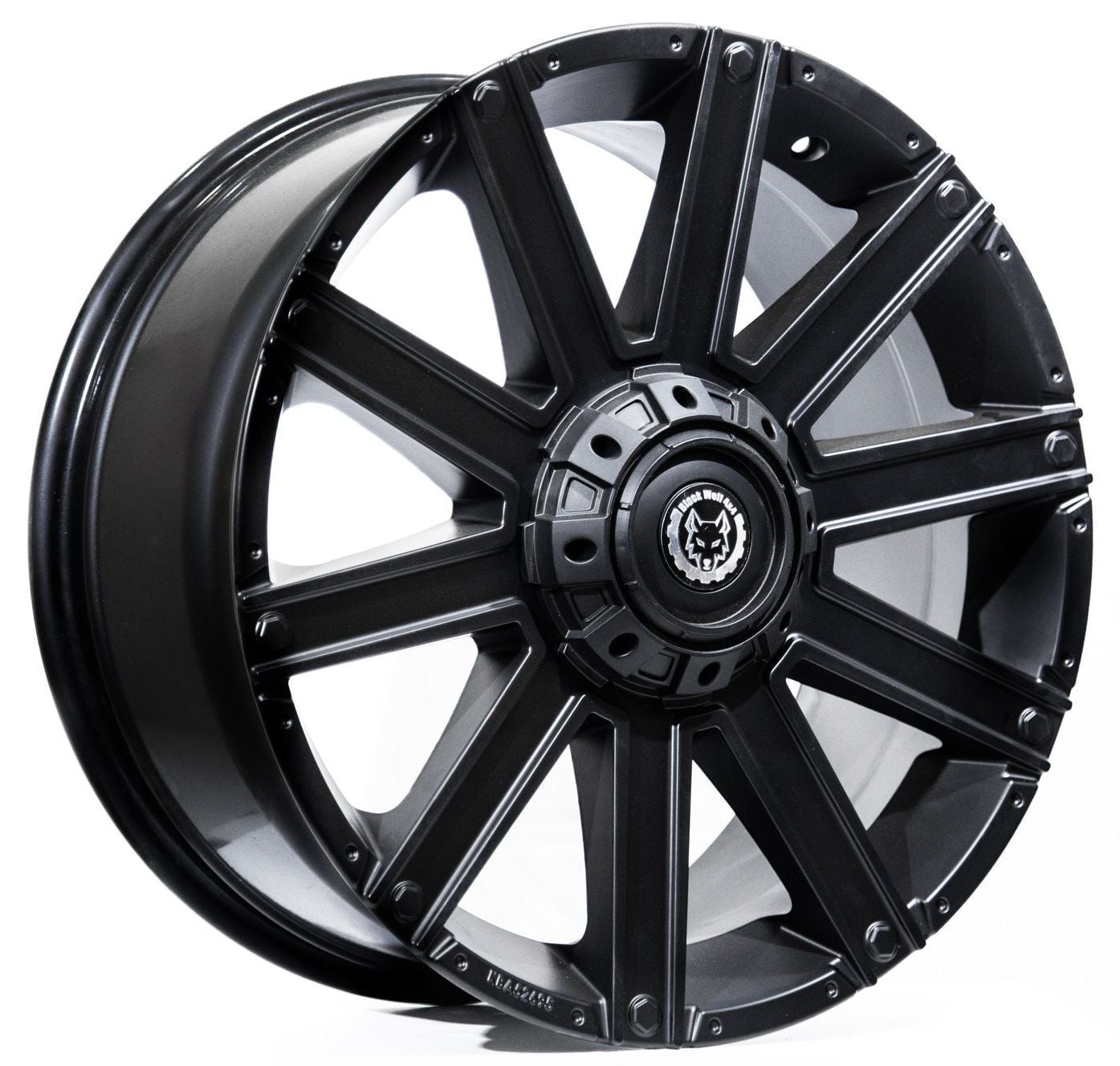 Black Wolf 108 20X9.0 5X130 ET+40 Matte Black