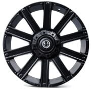 Black Wolf 108 20X9.0 5X130 ET+40 Matte Black