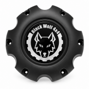 Black Wolf 4X4 6X139.7  Jant Kapağı ( 2 Bağlantı Vidalı)