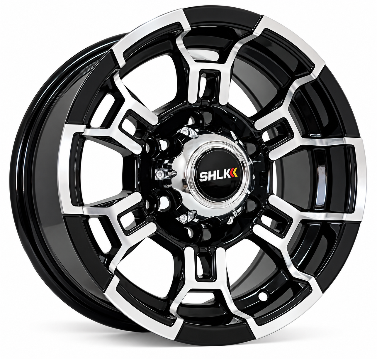 SLK 1890 14X7.0 6X139.7 ET0 BLACK MACHINED