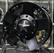 KMC Rockstar 16X8.0 6X139.7 ET-15 Matte Black