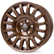 O.Z. Rally Raid 18X8.5 6X139.7 ET+35 Gloss Bronze+Black Lettering