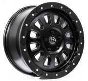 Black Wolf 571 VAN 18X8.0 5X112 ET+45 Matte Black( Kenar Korumalı)