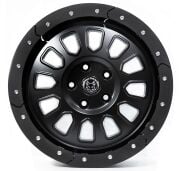 Black Wolf 571 VAN 18X8.0 5X112 ET+45 Matte Black( Kenar Korumalı)