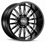 Cali Summit 9110 20X12 6X139.7 ET-51 MM Gloss Black Milled