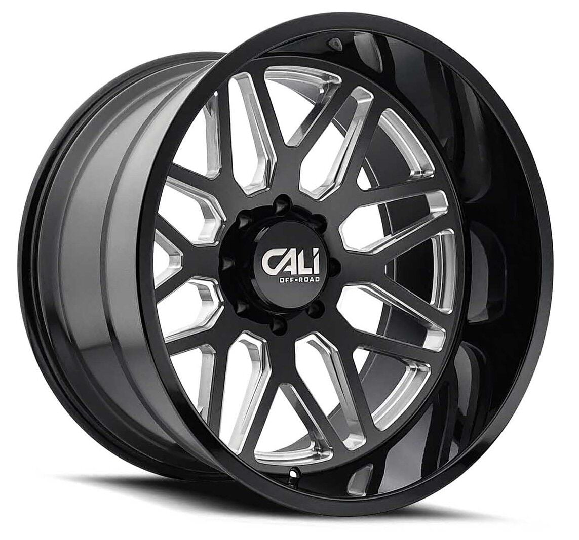 Cali Invader 9115 20X12 6X139.7 ET-51 MM Gloss Black Milled