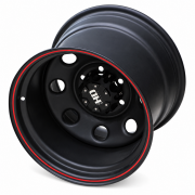 HD Wheels 16X12 6X139.7 ET-44 Matte Black/RL