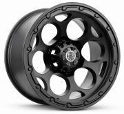 Powcan 5748 17X9.0 6X139.7 ET-20 Matte Black