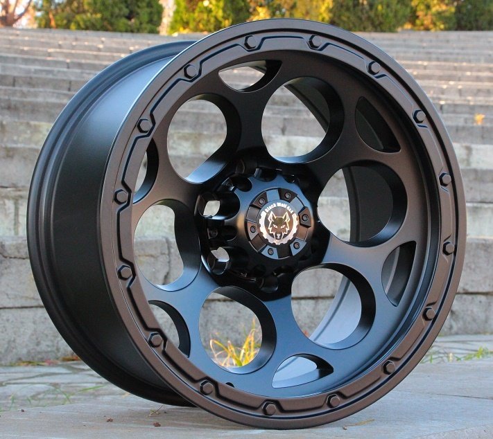 Powcan 5748 17X9.0 6X139.7 ET-20 Matte Black