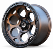 Powcan 5748 17X9.0 6X114.3 ET-20 Matte Bronze