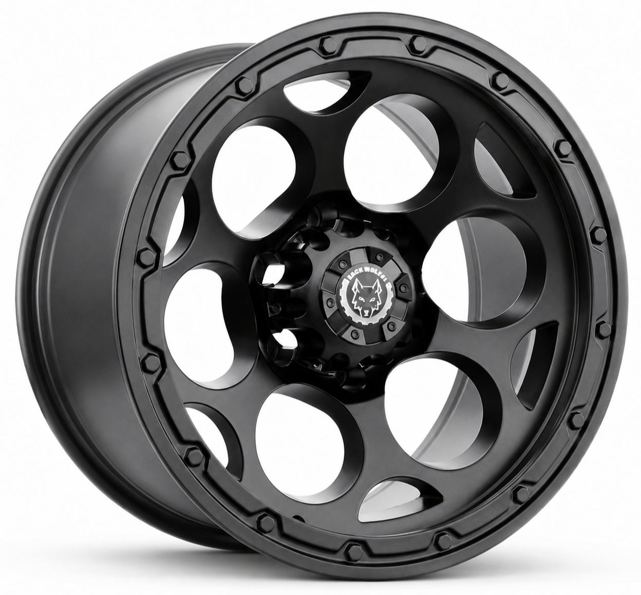 Powcan 5748 17X9.0 6X114.3 ET-20 Matte Black