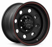 HD Wheels 17X8.0 6X139.7 ET-30 Matte Black/RL