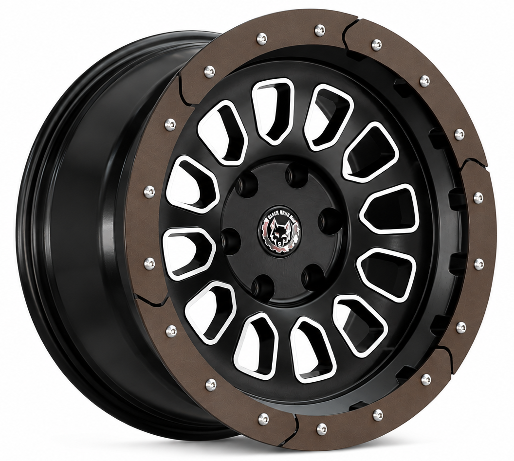 Black Wolf 571 18X9.0 5X120 ET+20 MB/BROWN